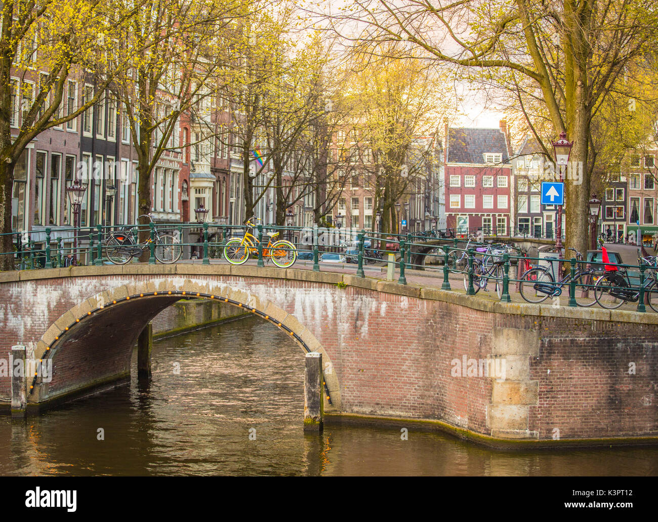 Amsterdam, Pays-Bas Banque D'Images