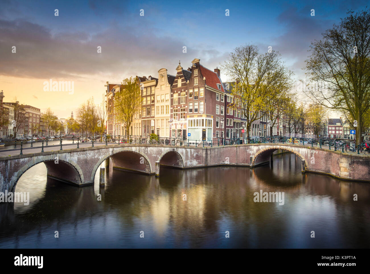 Amsterdam, Pays-Bas Banque D'Images