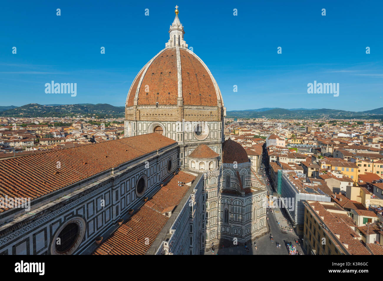 Florence - Toscane, Italie La cathédrale de Florence Banque D'Images