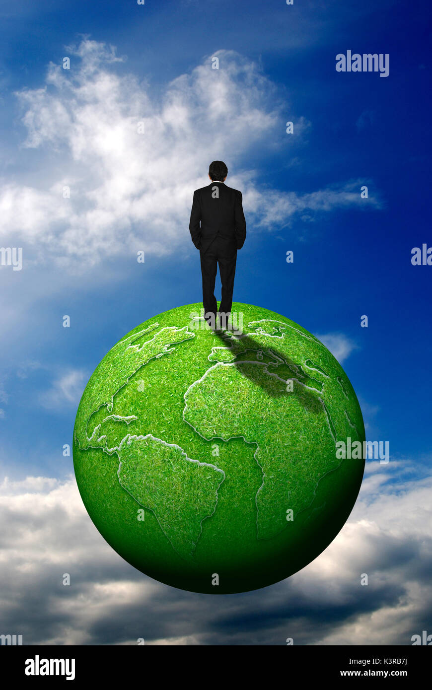 Le développement durable et la responsabilité sociale de l'entreprise concept Banque D'Images