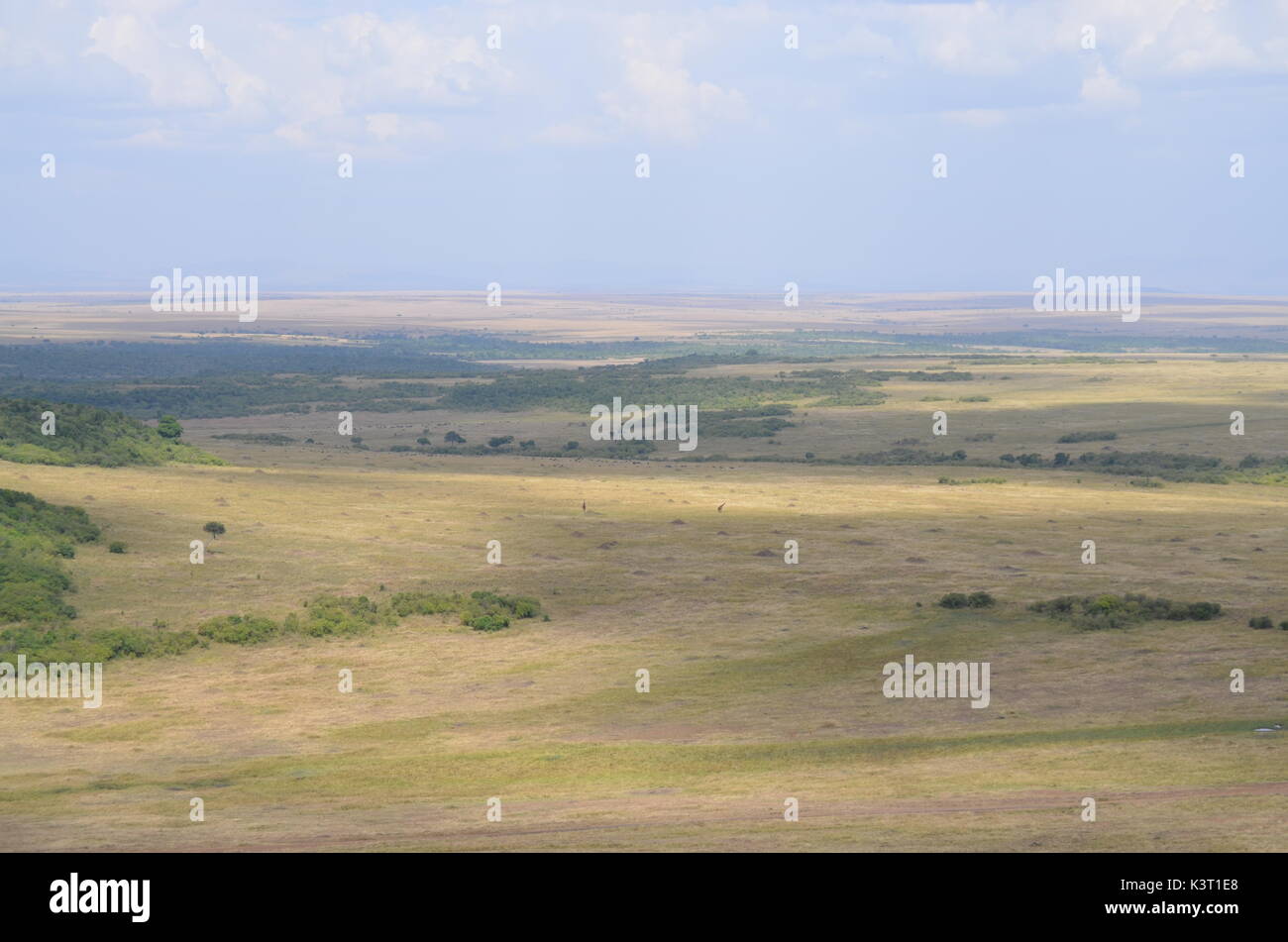 Paysages d'afrique Banque D'Images