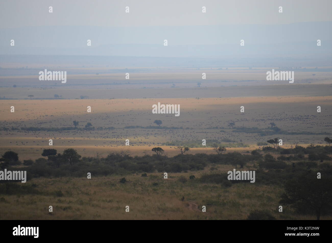 Paysages d'afrique Banque D'Images