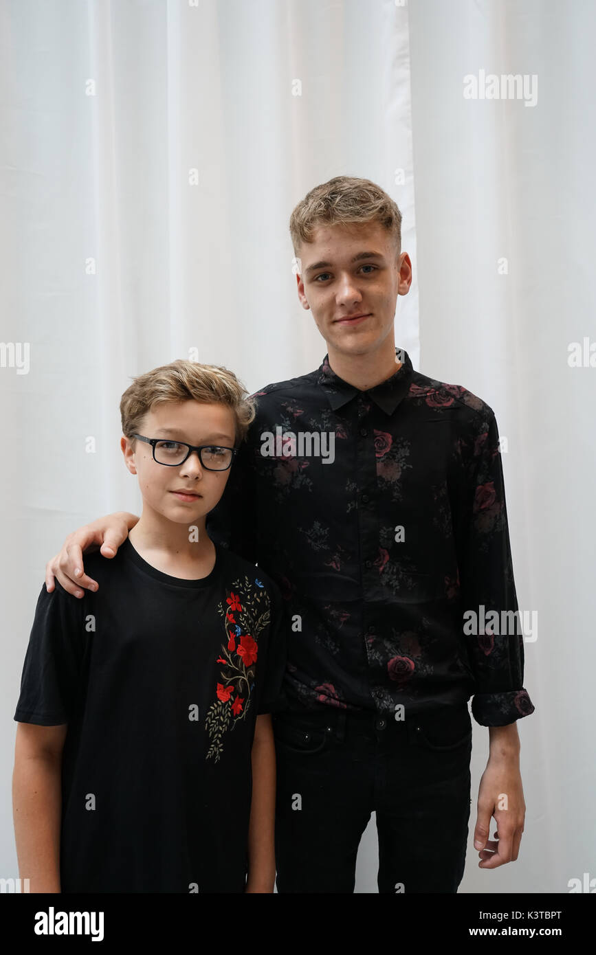 Londres, Royaume-Uni. 2Nd Sep 2017. La Journée Lavande finalistes de deux bande fonctionne à la maire de Londres Concerts à Westfield London. Credit : Voir Li/Alamy Live News Banque D'Images