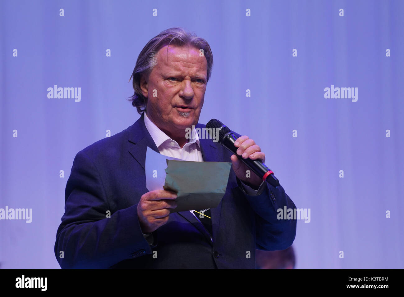 Londres, Royaume-Uni. Sep, 2017 3. Les juges de la maire de Londres Concerts à Westfield London. Credit : Voir Li/Alamy Live News Banque D'Images