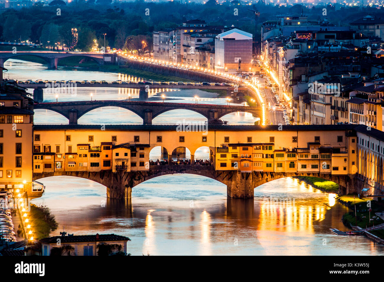 duomo-ponte-vecchio-florence-banque-de-photographies-et-d-images
