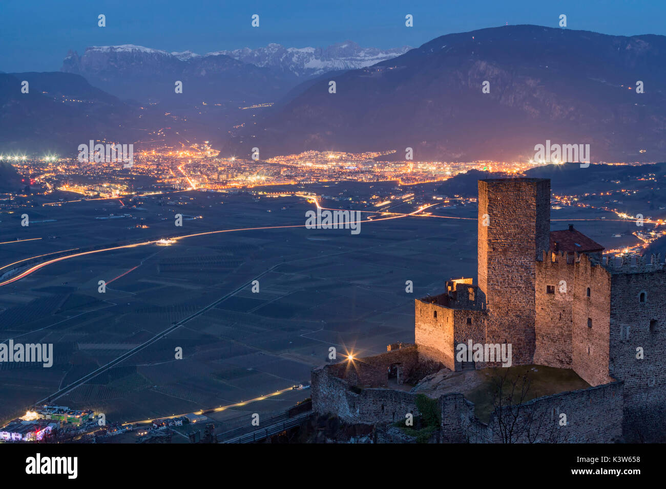 Schloss Hocheppan, Appiano sulla Strada del vino - Eppan an der Weinstrasse, Bolzano - Bozen, Trentino Alto Adige - Suedtirol, Italie, Europe Banque D'Images
