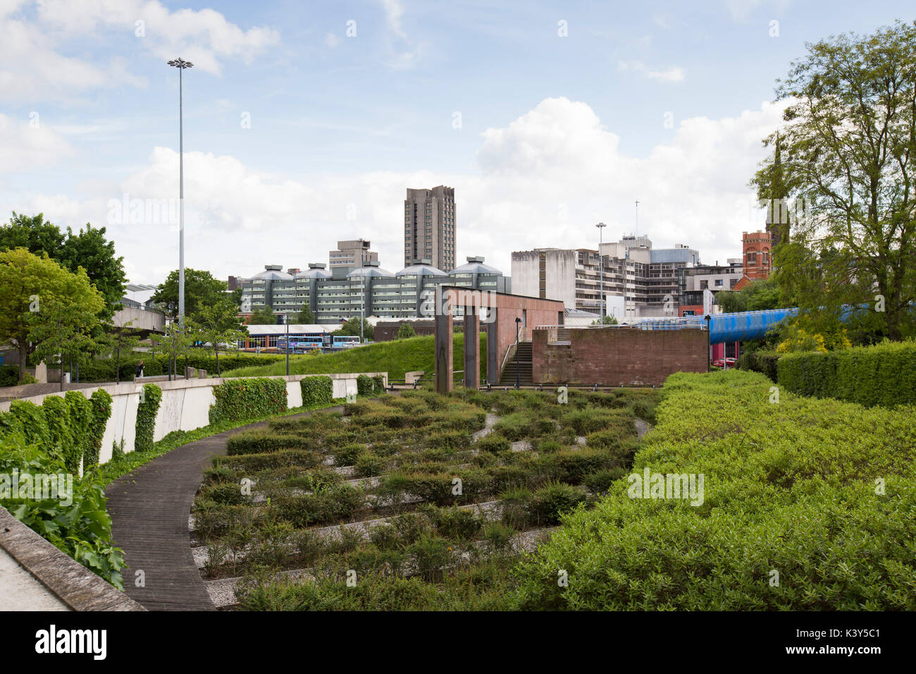 Lady Herbert's Gardens, à proximité du centre-ville. Banque D'Images