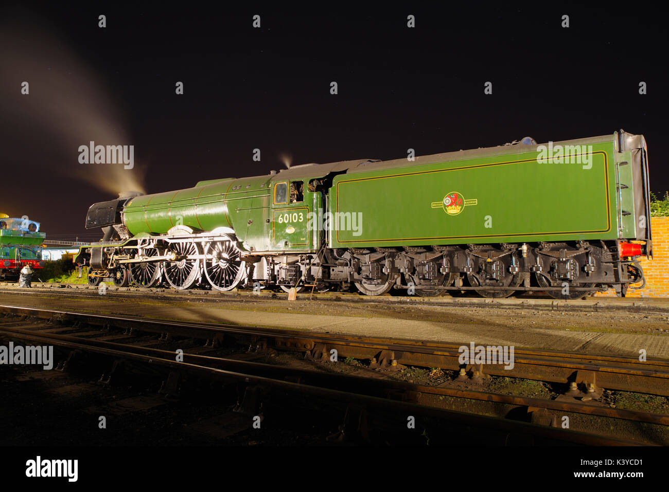 60103 Locomotive Flying Scotsman au Didcot Railway Centre, Banque D'Images