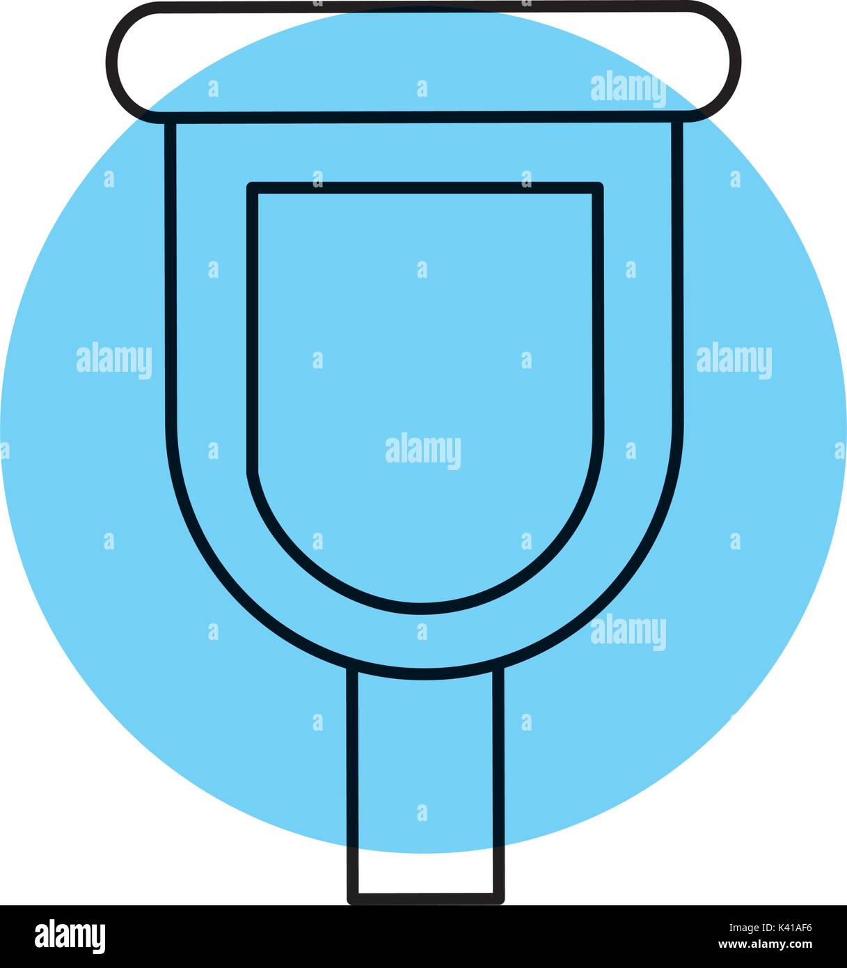 Bouteille de peinture pour la réparation automobile L'icône de l'objet Illustration de Vecteur