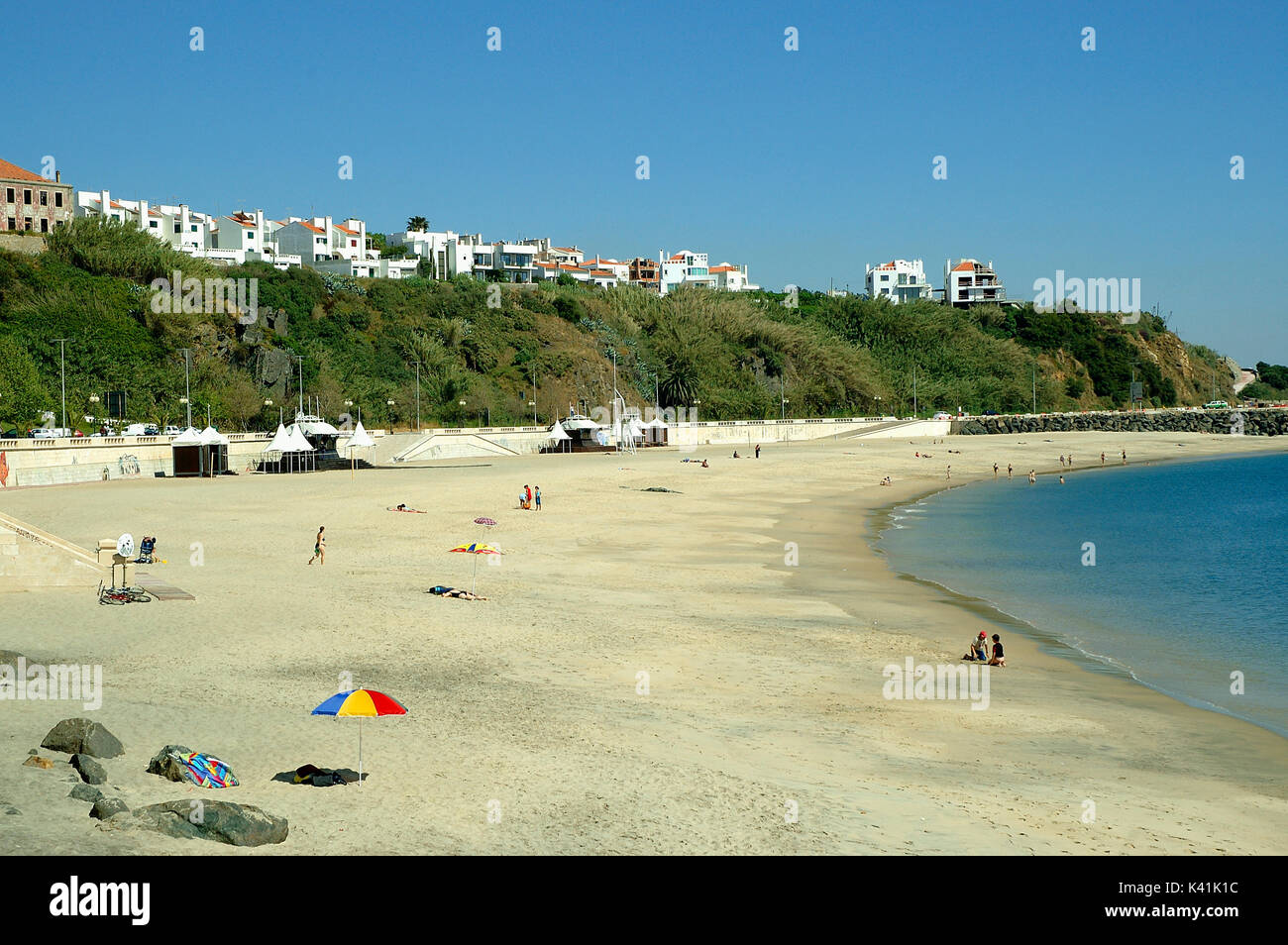 La plage de Sines, portugal alentejo. Banque D'Images