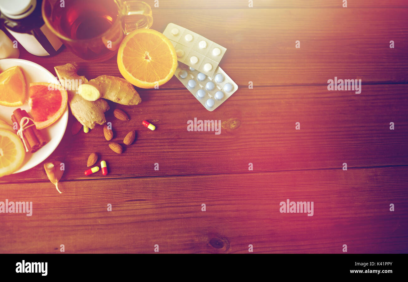 La médecine traditionnelle et les drogues Banque D'Images