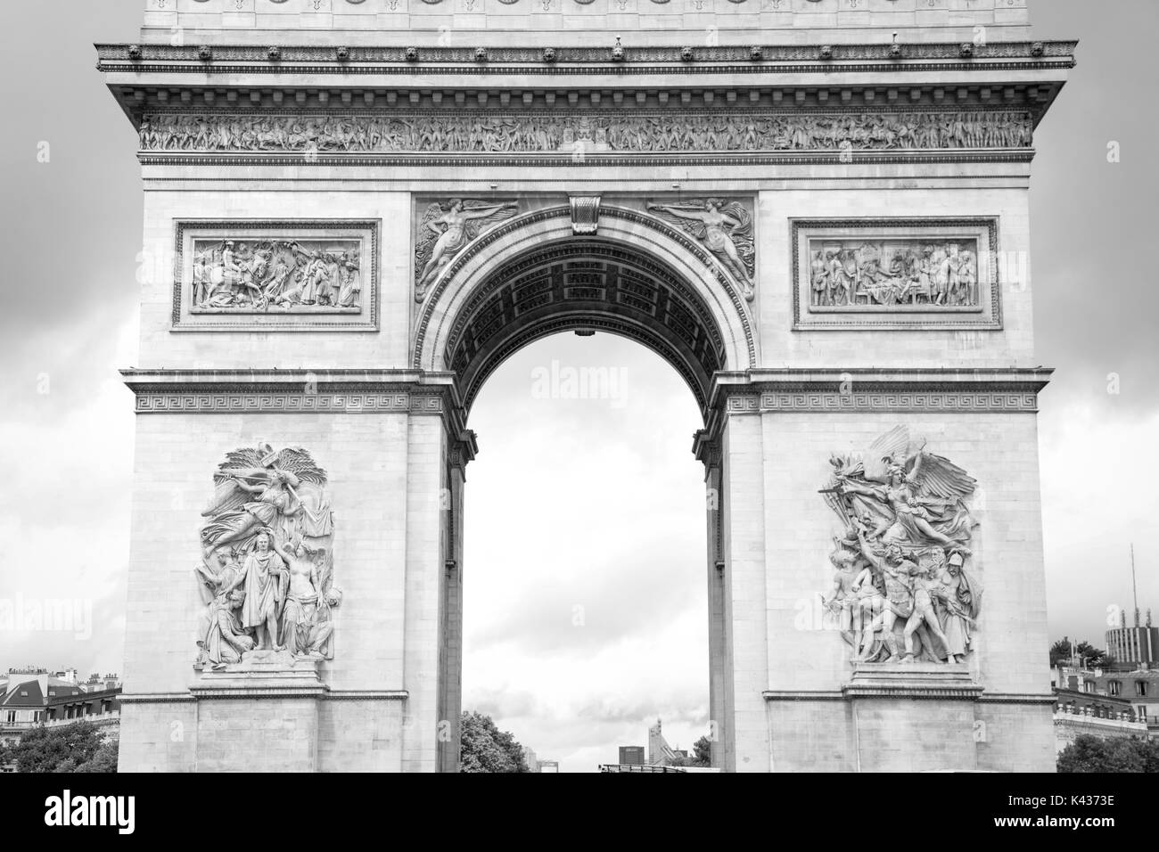 Paris France arc de triomphe au c ur de paris la photographie