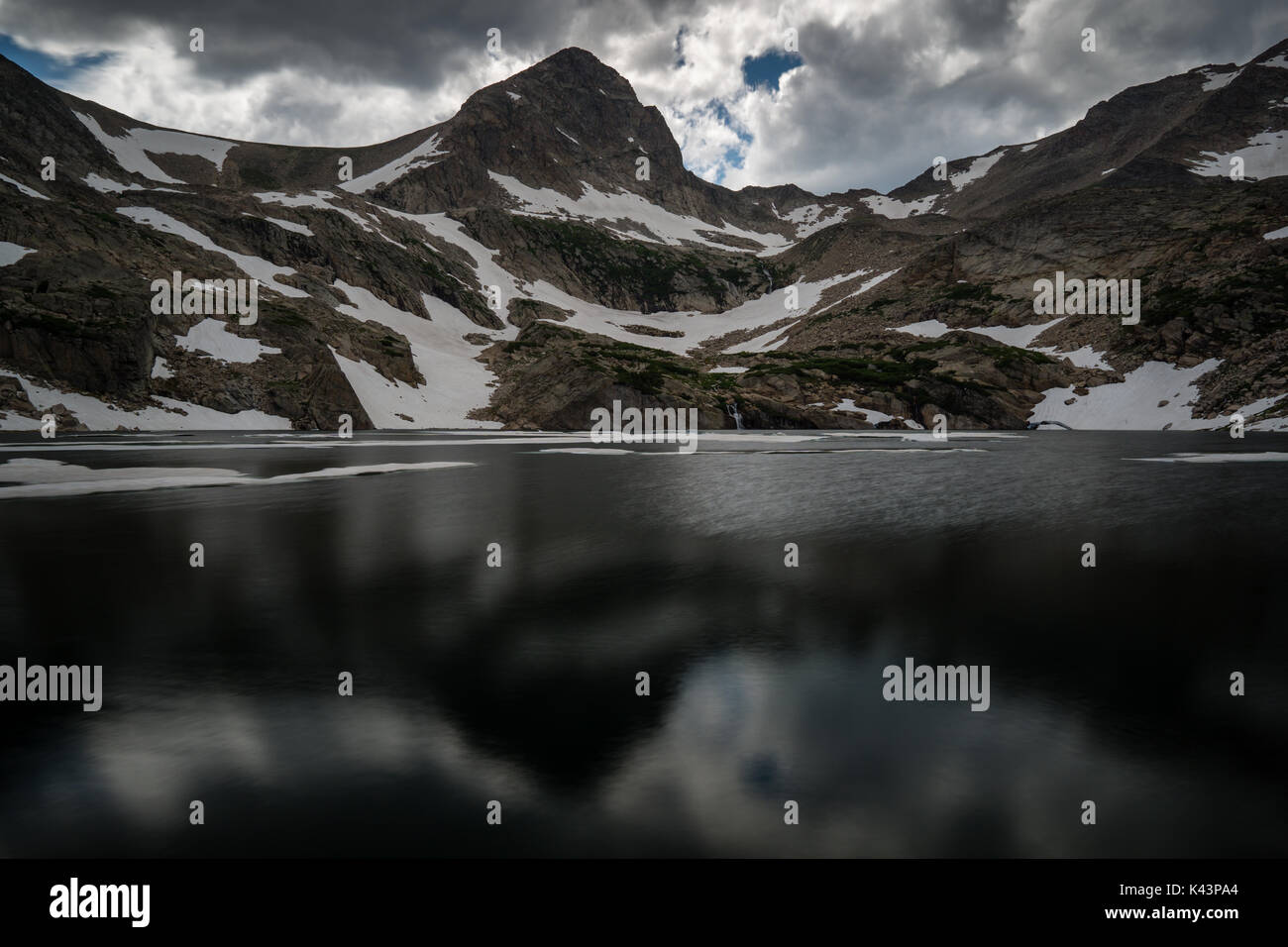 Zone de loisirs du lac de Brainard, Ward, Colorado. Banque D'Images