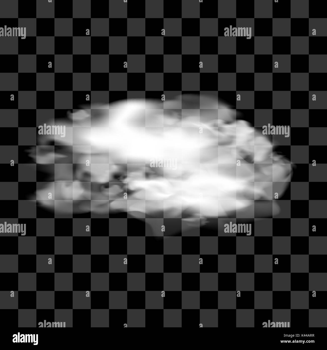 Fond de Ciel à carreaux nuageux Illustration de Vecteur