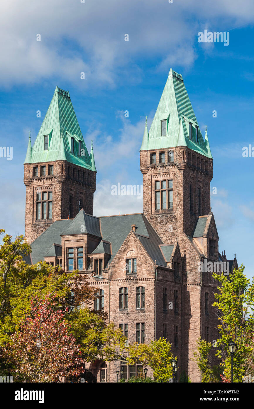 USA, New York, dans l'ouest de New York, Buffalo, dans l'ancien hôpital d'état de Buffalo conçu par HH Richardson, bientôt un hôtel de luxe Banque D'Images