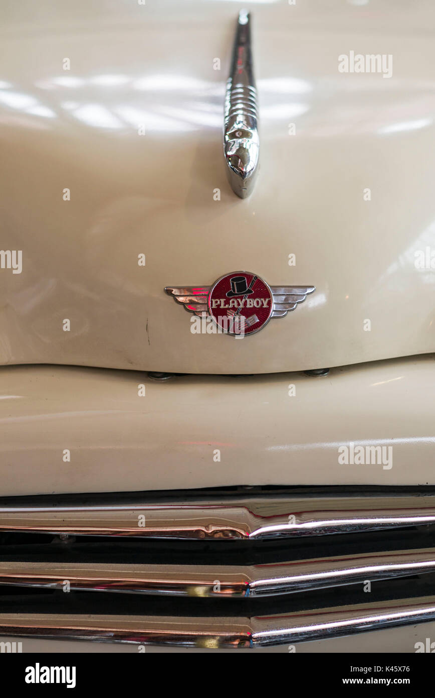 USA, New York, dans l'ouest de New York, Buffalo, le Buffalo Transportation Pierce-Arrow Museum, 1948 Playboy, construit à Buffalo Banque D'Images