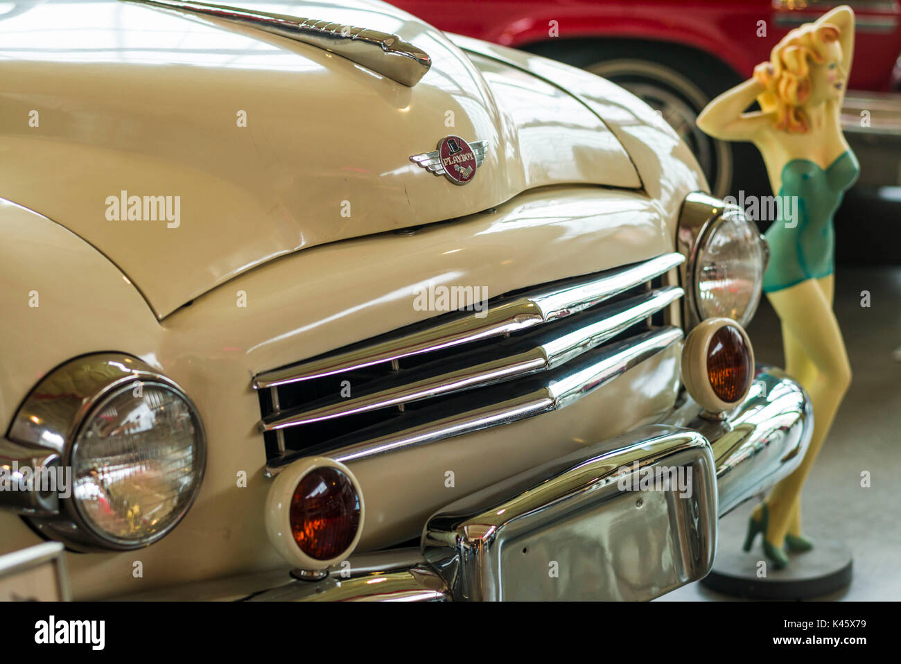 USA, New York, dans l'ouest de New York, Buffalo, le Buffalo Transportation Pierce-Arrow Museum, 1948 Playboy, construit à Buffalo Banque D'Images