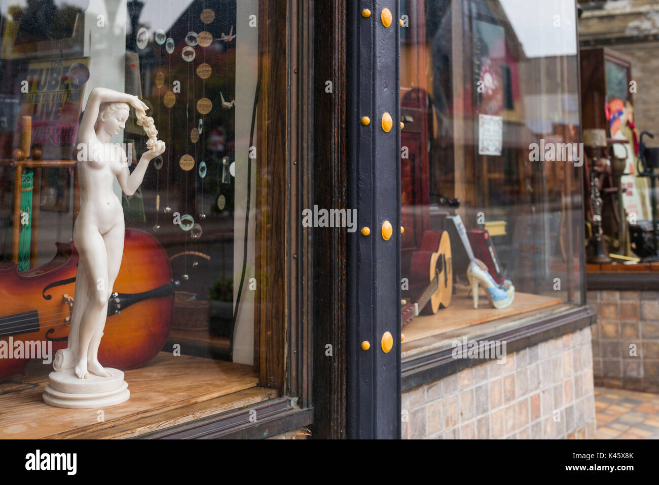 USA, New York, dans l'ouest de New York, Buffalo, Allentown Entertainment district, statue de Vénus Banque D'Images