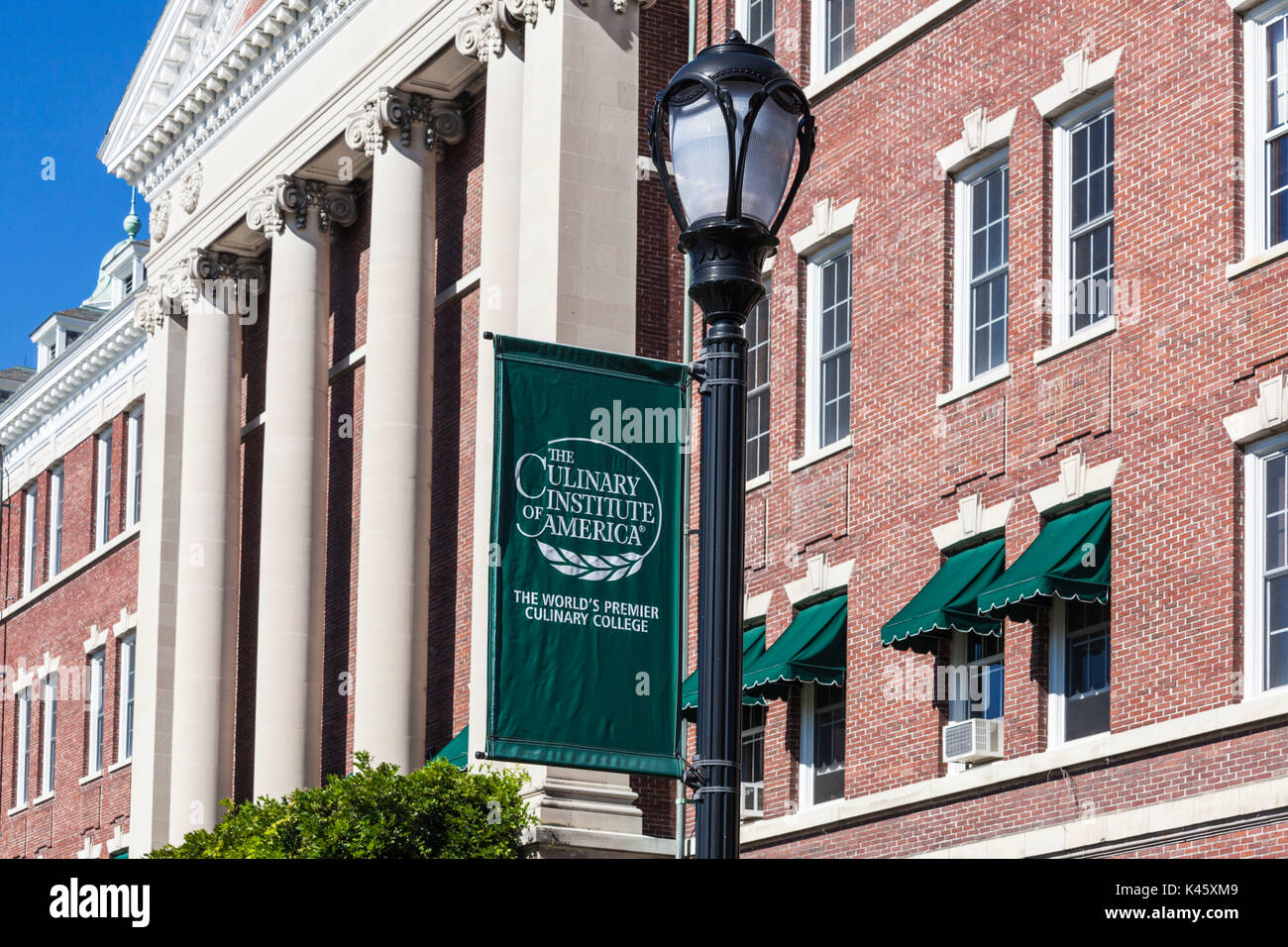 USA, New York, Hudson Valley, Hyde Park, l'Institut culinaire de l'Amérique, CIA, premier ministre-nous l'école de cuisine Banque D'Images