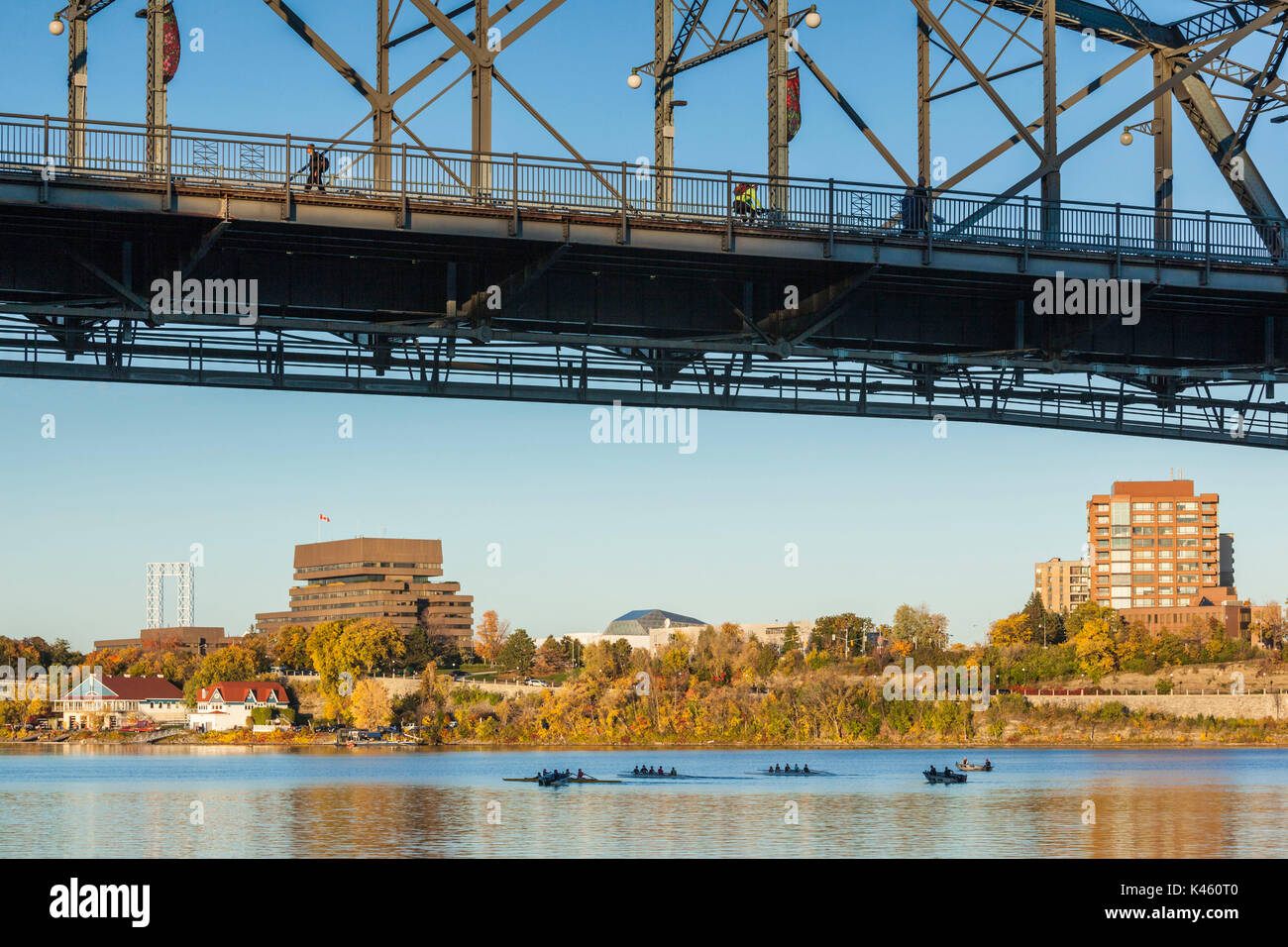 Le Canada, l'Ontario, Ottawa, capitale du Canada, Pont Alexandria Banque D'Images