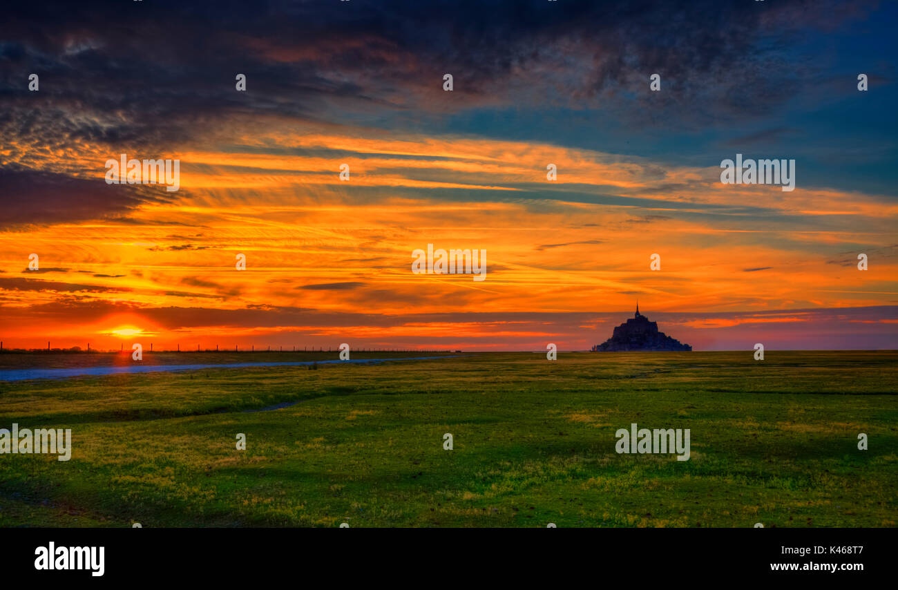Proche du mont saint michel Banque de photographies et d’images à haute ...