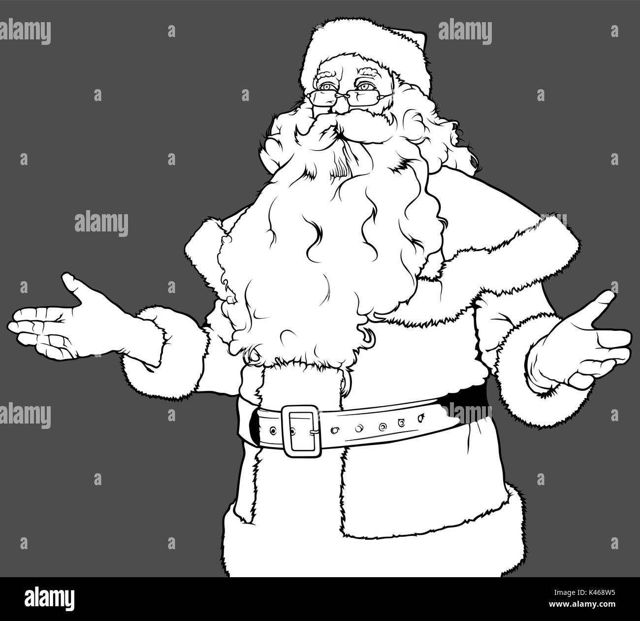 Santa Claus Illustration de Vecteur