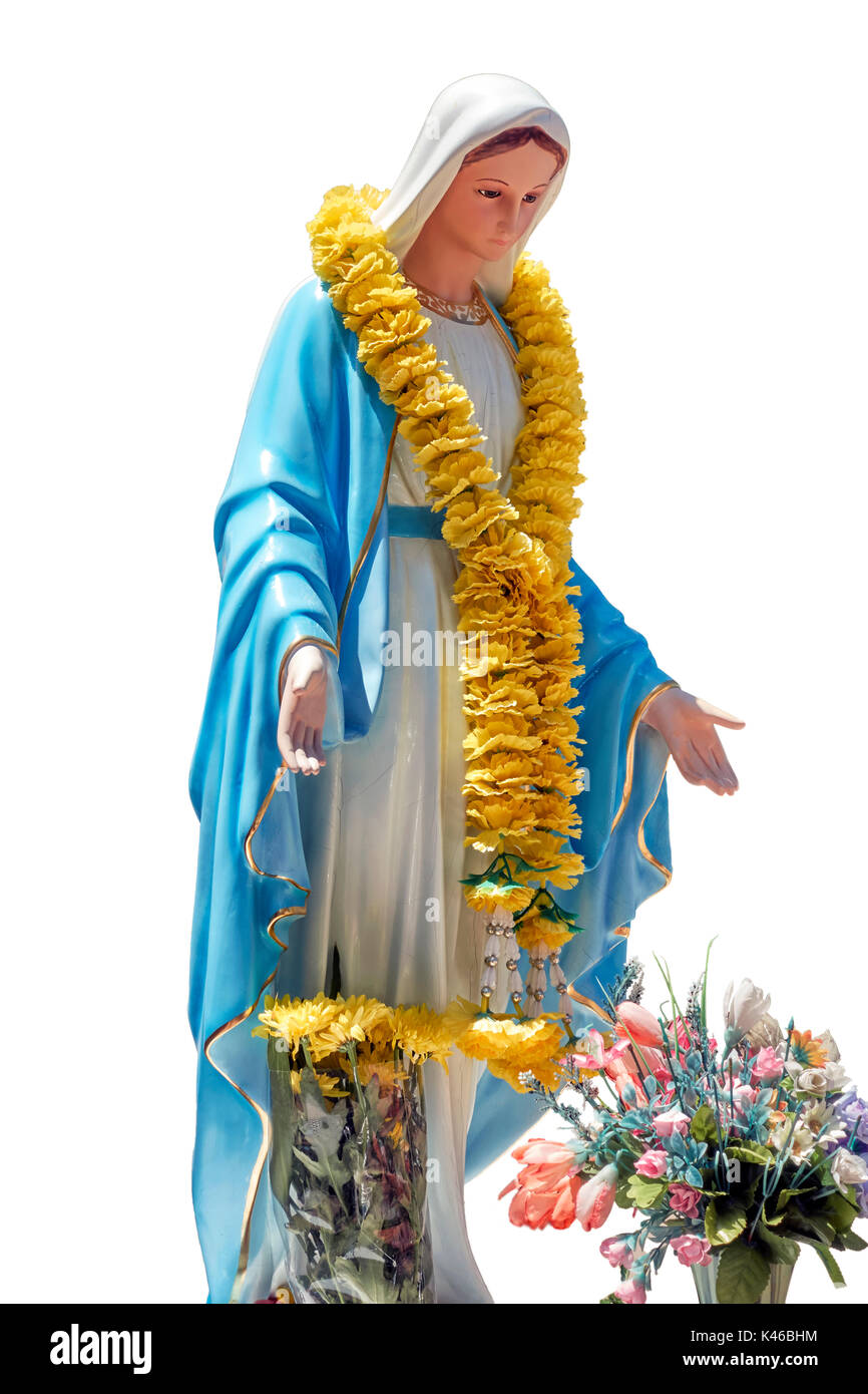 Statue De La Vierge Marie Mere De Jesus Christ Religieux Catholique Photo Stock Alamy