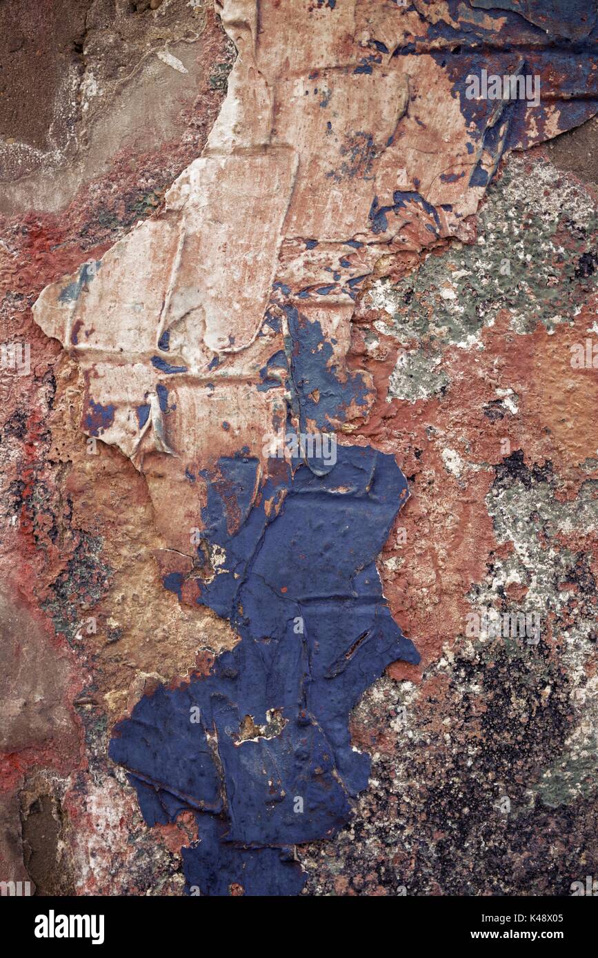 Vieux mur arrière-plan en haute résolution Banque D'Images