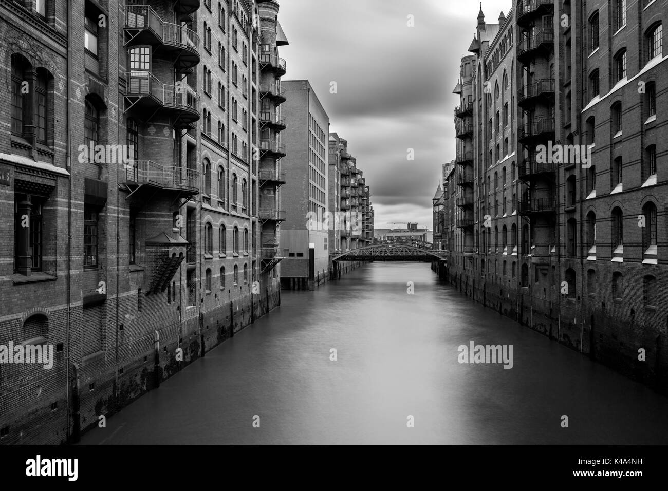 Hamburg Speicherstadt Banque D'Images