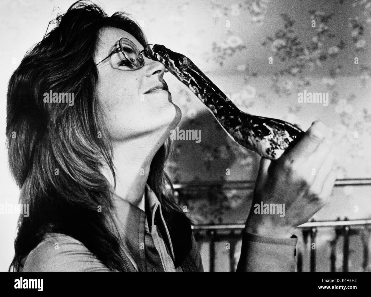 Sssssss (ne pas le dire, c'Hiss), aka : Sssssnake Kobra, USA 1973, Regie : Bernard L. Kowalski, acteurs : Heather Menzies Banque D'Images