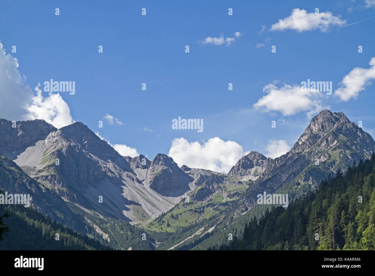 Liegefeist montagne au Tyrol Banque D'Images