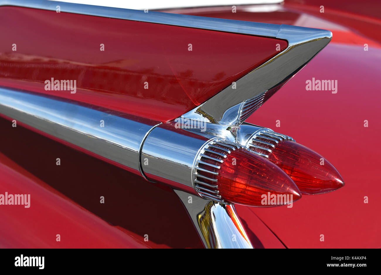 Aileron arrière de Cadillac Banque D'Images