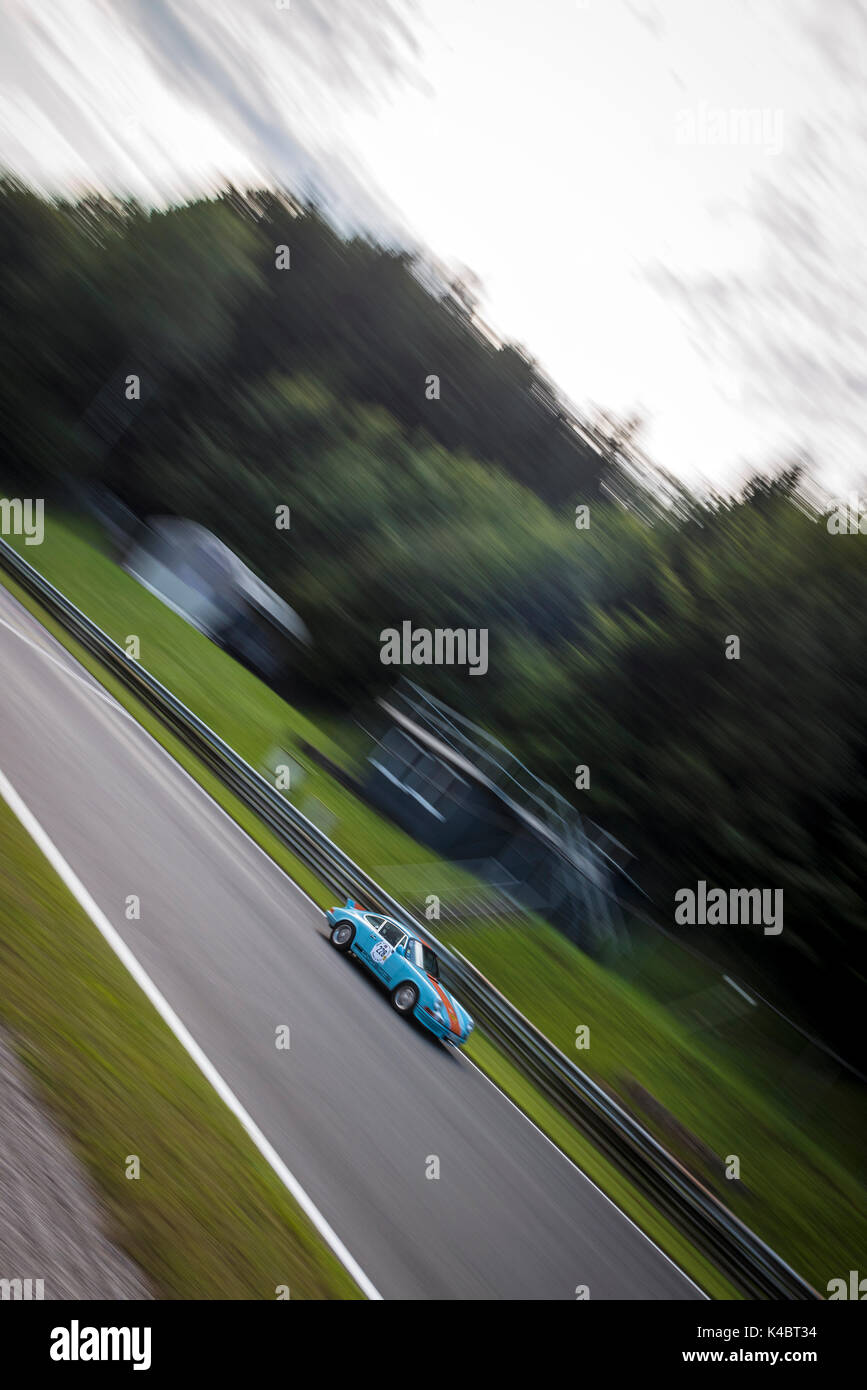 Classic Car Racing Banque D'Images