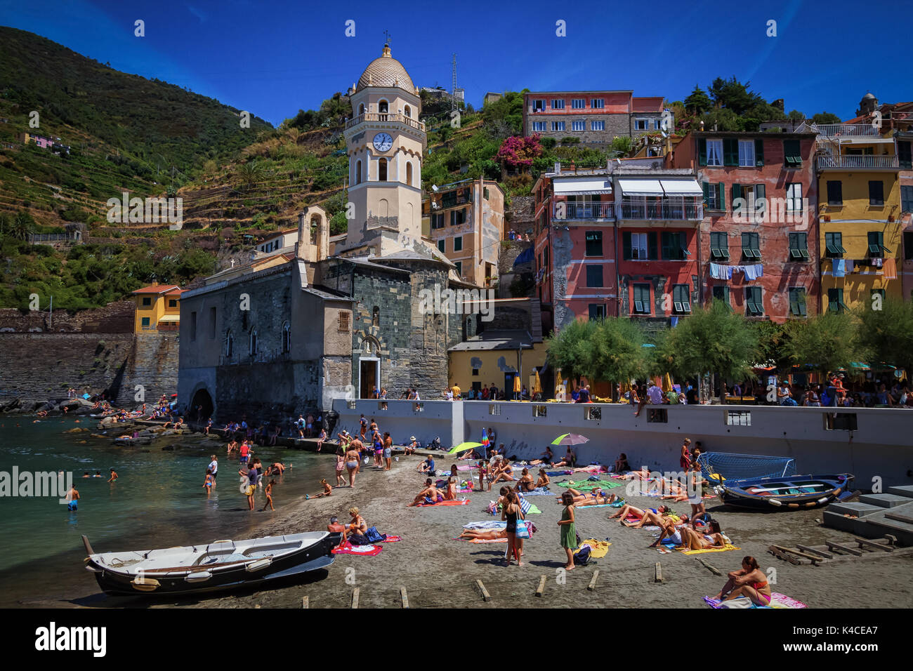 Venazza, Cinque Terre Banque D'Images