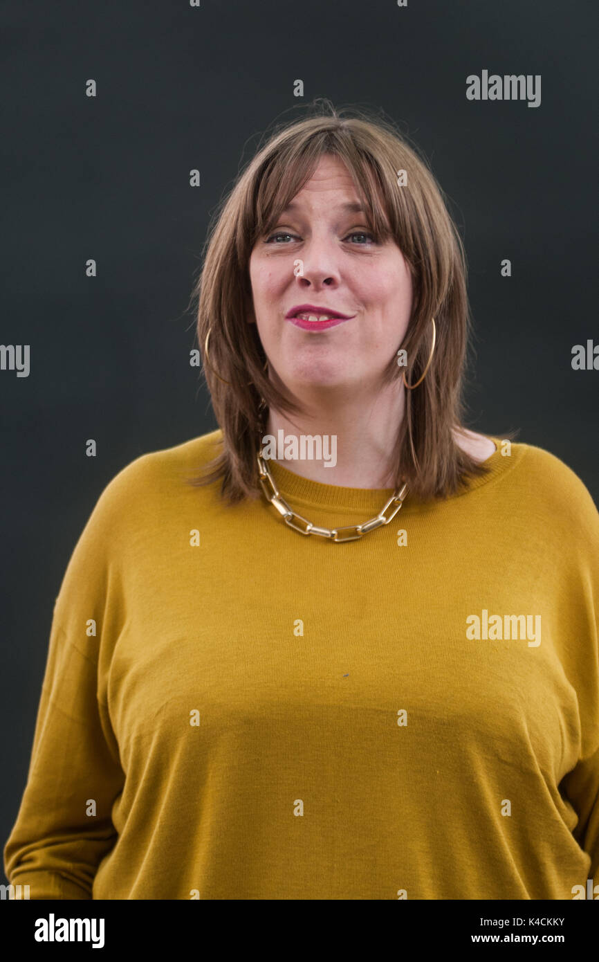 Membre du Parti travailliste britannique Jess Phillips assiste à un photocall au cours de l'Edinburgh International Book Festival le 12 août 2017 à Édimbourg, Sc Banque D'Images