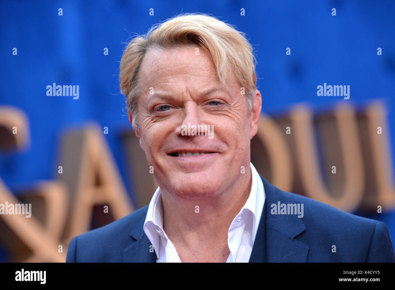 Eddie Izzard arrive à la première britannique de Victoria & Abdul à l'Odeon, Leicester Square, Londres. Banque D'Images