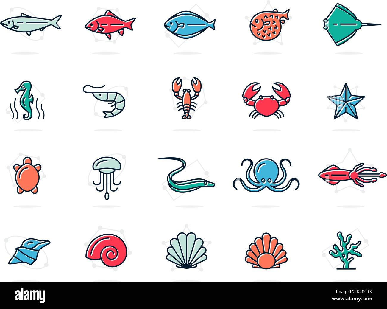 Décalcomanies Céramique - Motifs Fruits De Mer (crabe, Homard, Huîtres) - Pour Décoration Sur Verre Ou Céramique