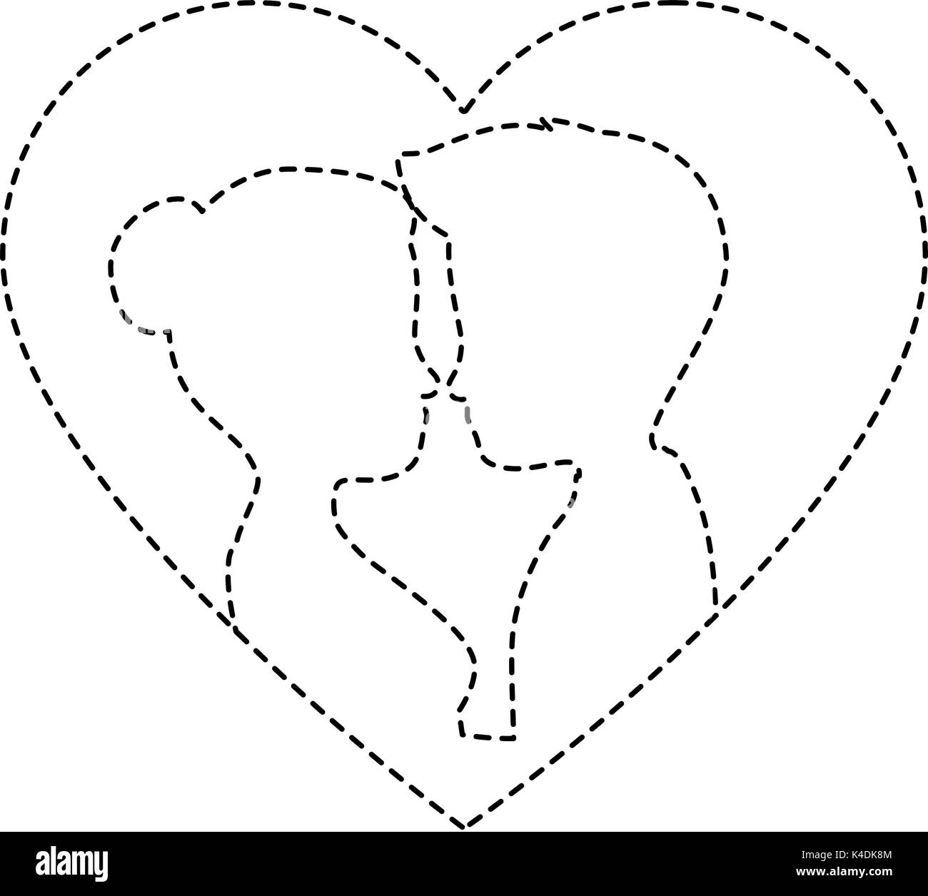 Cute Couple In Love Kissing Silhouette Vector Illustration Design Image Vectorielle Stock Alamy Cute Couple In Love Kissing Silhouette Vector Illustration Design Image Vectorielle Stock Alamy