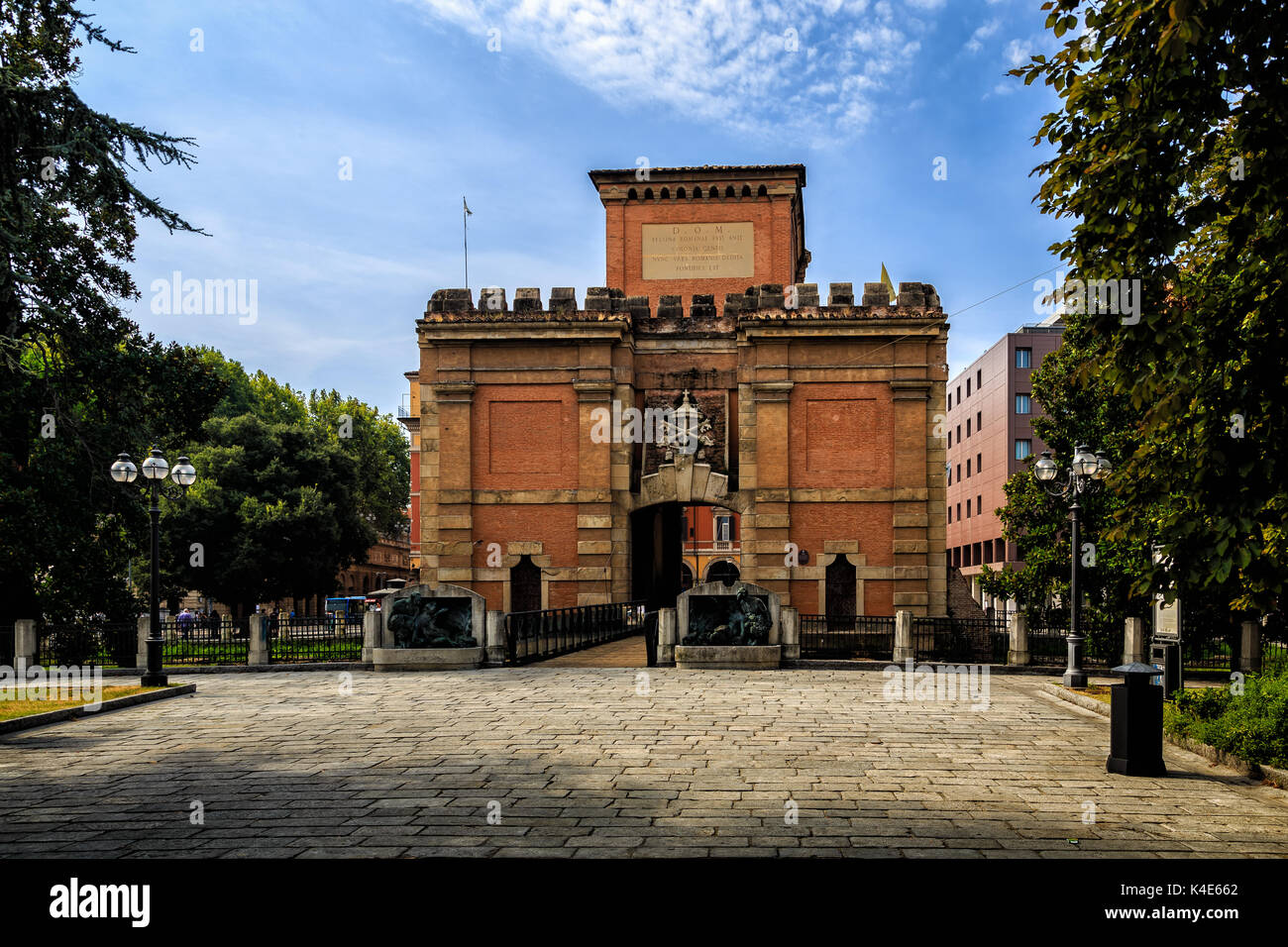 Porta galliera, Bologne, Italie Banque D'Images