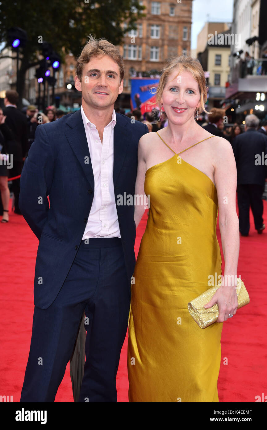 Fenella Woolgar arrivant au Victoria & Abdul première au cinéma Odéon, Londres. ASSOCIATION DE PRESSE Photo. Photo Date : le mardi 5 septembre. Crédit photo doit se lire : Matt Crossick/PA Wire. Banque D'Images