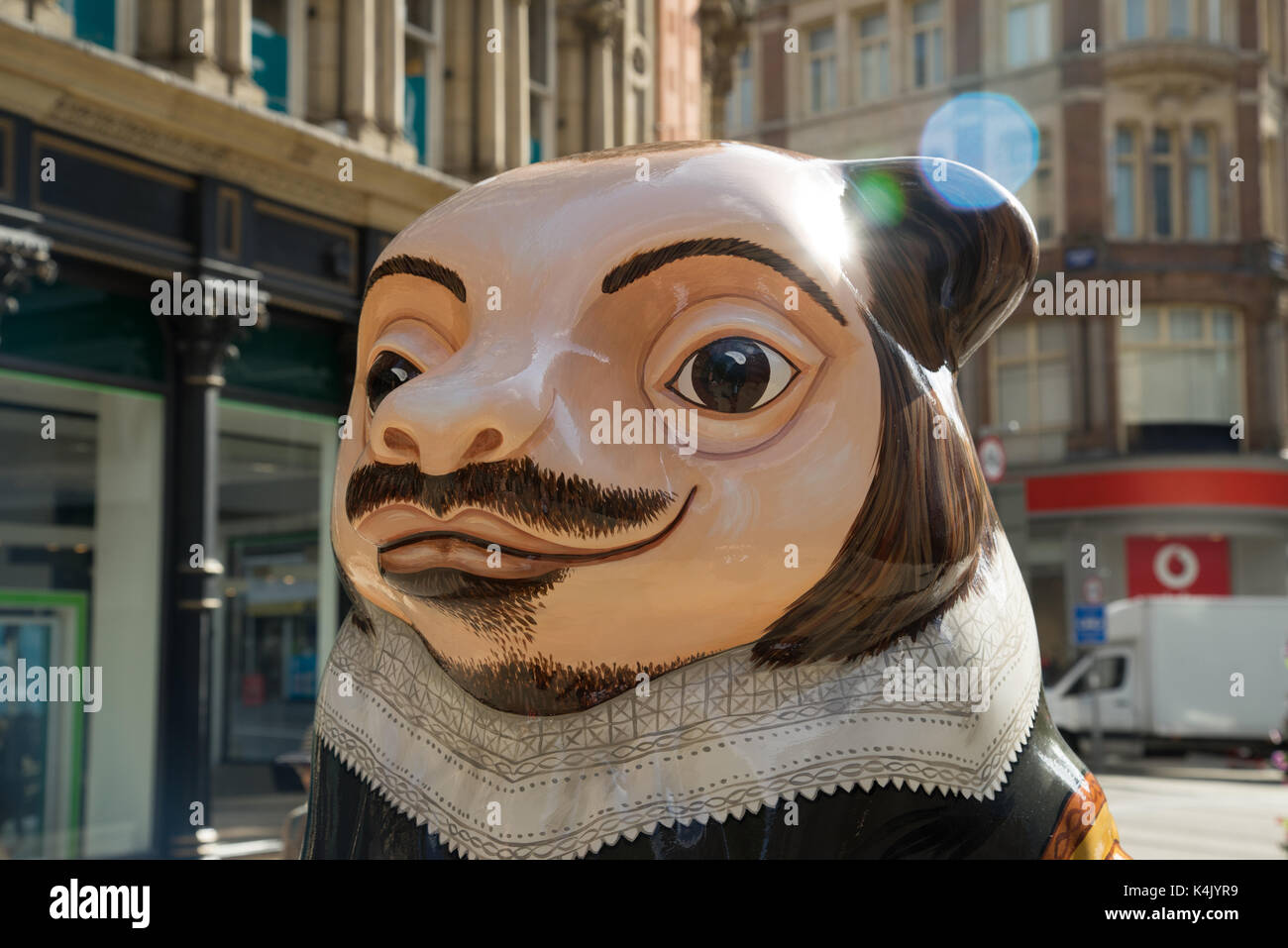 Le grand détective, Birmingham, à l'été 2017, Shakesbear Banque D'Images