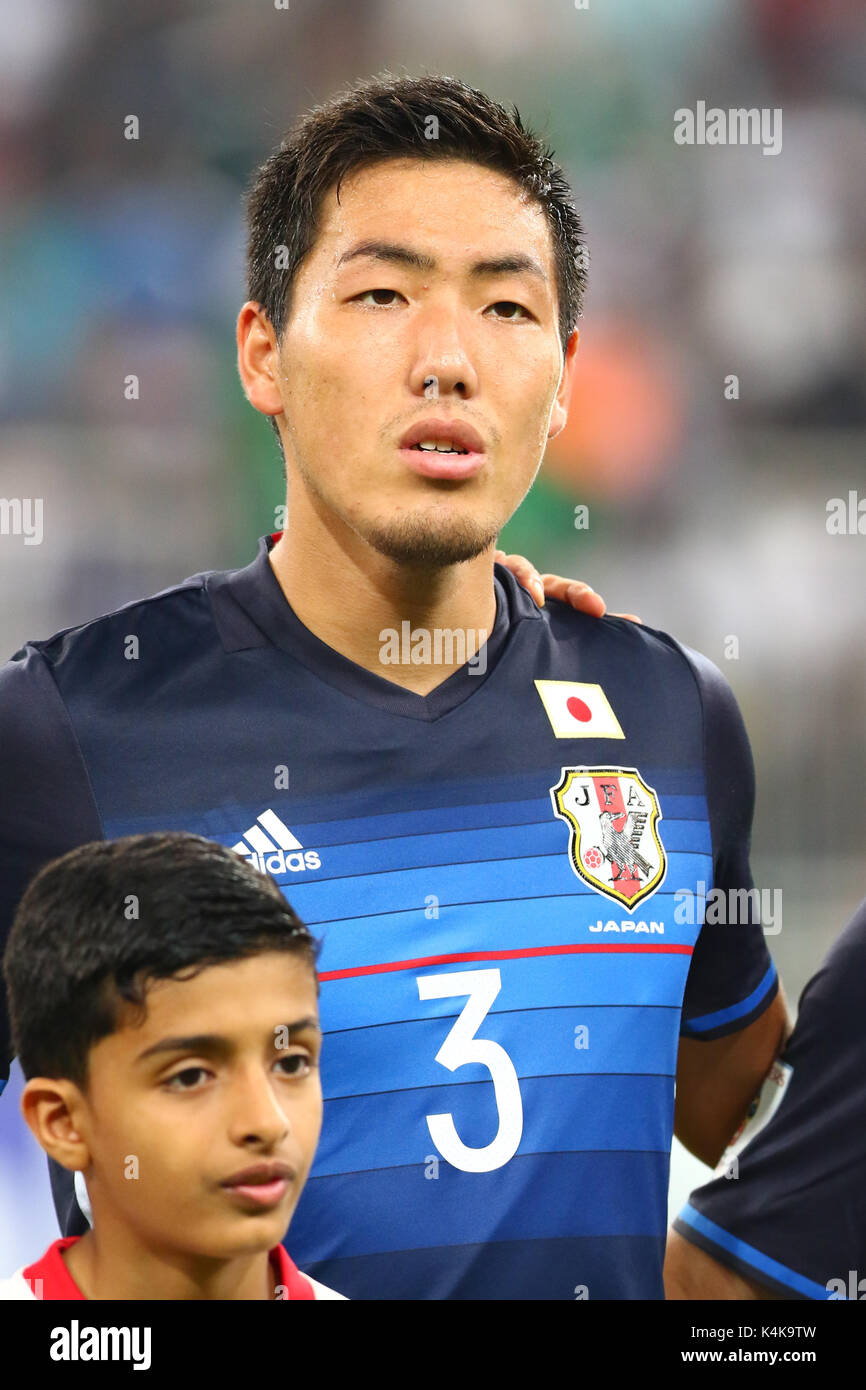Jeddah, Arabie saoudite. 12Th Mar, 2017. Gen Shoji (JPN) Football/soccer : FIFA World Cup 2018 Qualification de la Russie Asiatique ronde finale match du groupe B entre l'Arabie saoudite 1-0 Japon au King Abdullah Sports City Stadium à Jeddah, Arabie saoudite . Mm. Kenzaburo Crédit : Matsuoka/AFLO/Alamy Live News Banque D'Images