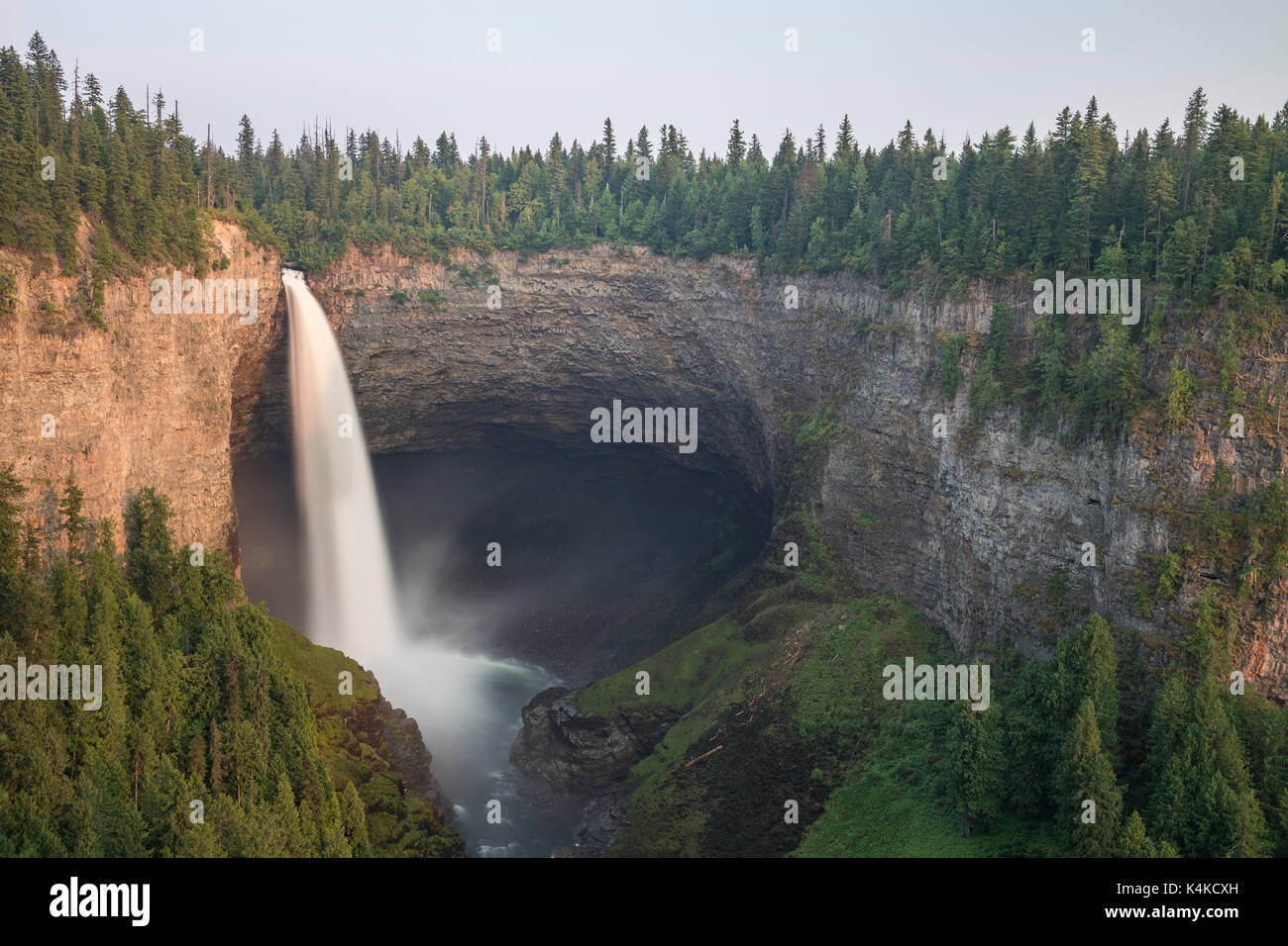 Chutes Helmcken, Cascade, parc provincial Wells Gray, rivière murtle, British Columbia, canada Banque D'Images