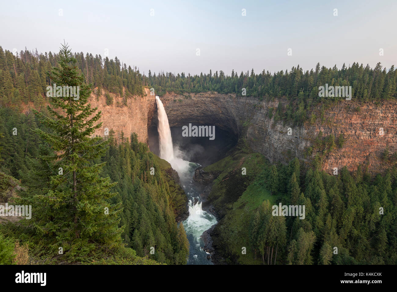 Chutes Helmcken, Cascade, parc provincial Wells Gray, rivière murtle, British Columbia, canada Banque D'Images