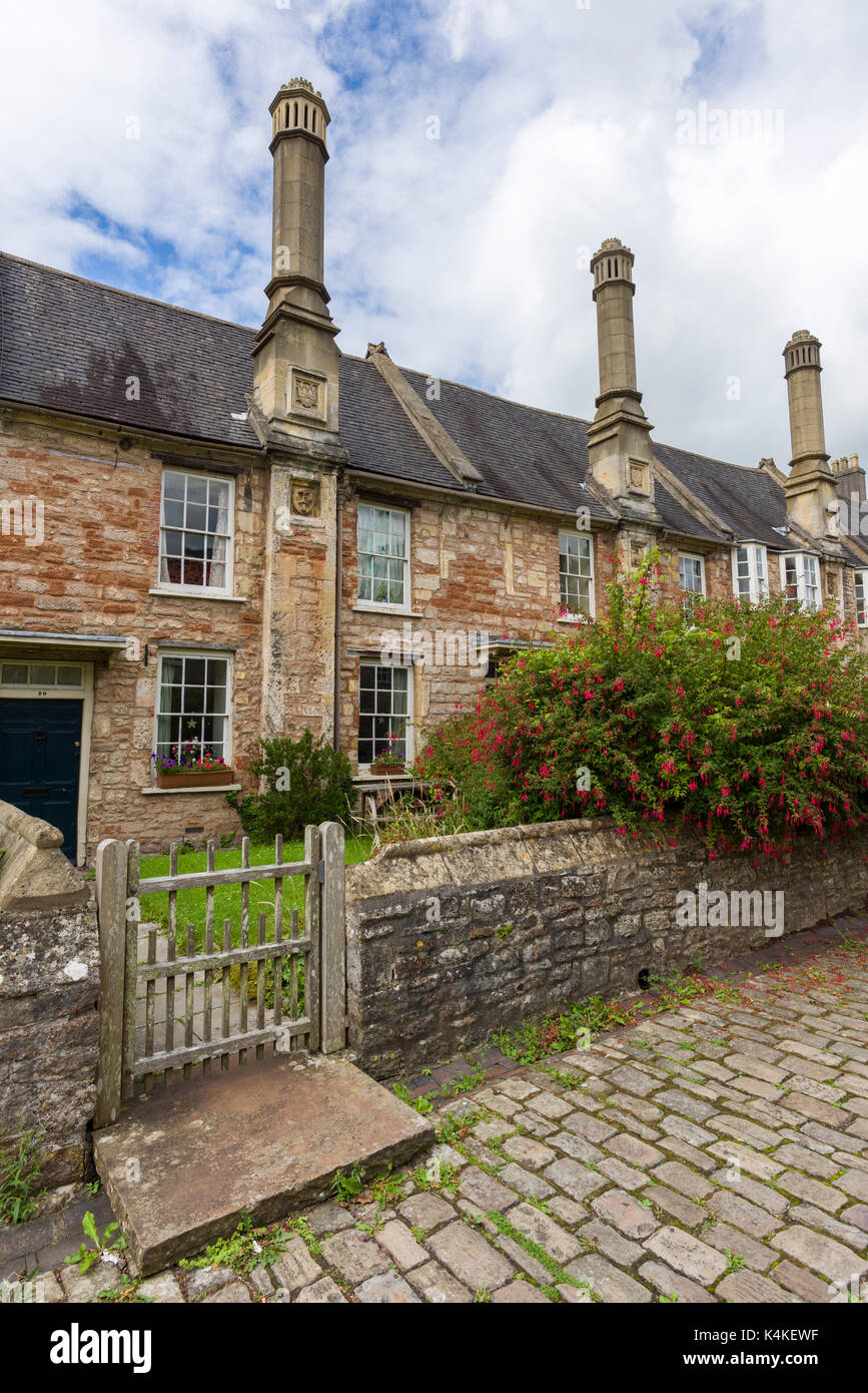 Vicaires" près de la ville de Wells, Somerset, Angleterre. Banque D'Images