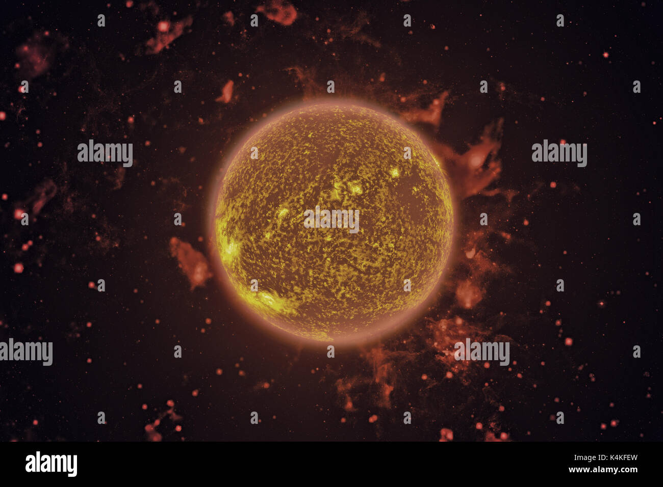 Système Solaire Soleil Cest Létoile Au Centre Du