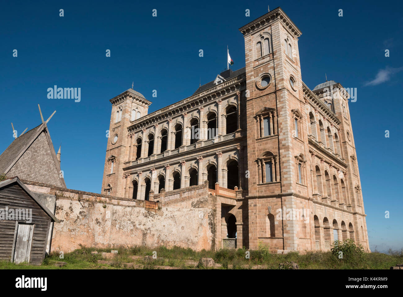 Le Rova d'Antananarivo ou Palais de la Reine, Palais Royal complexe, Madagascar Banque D'Images