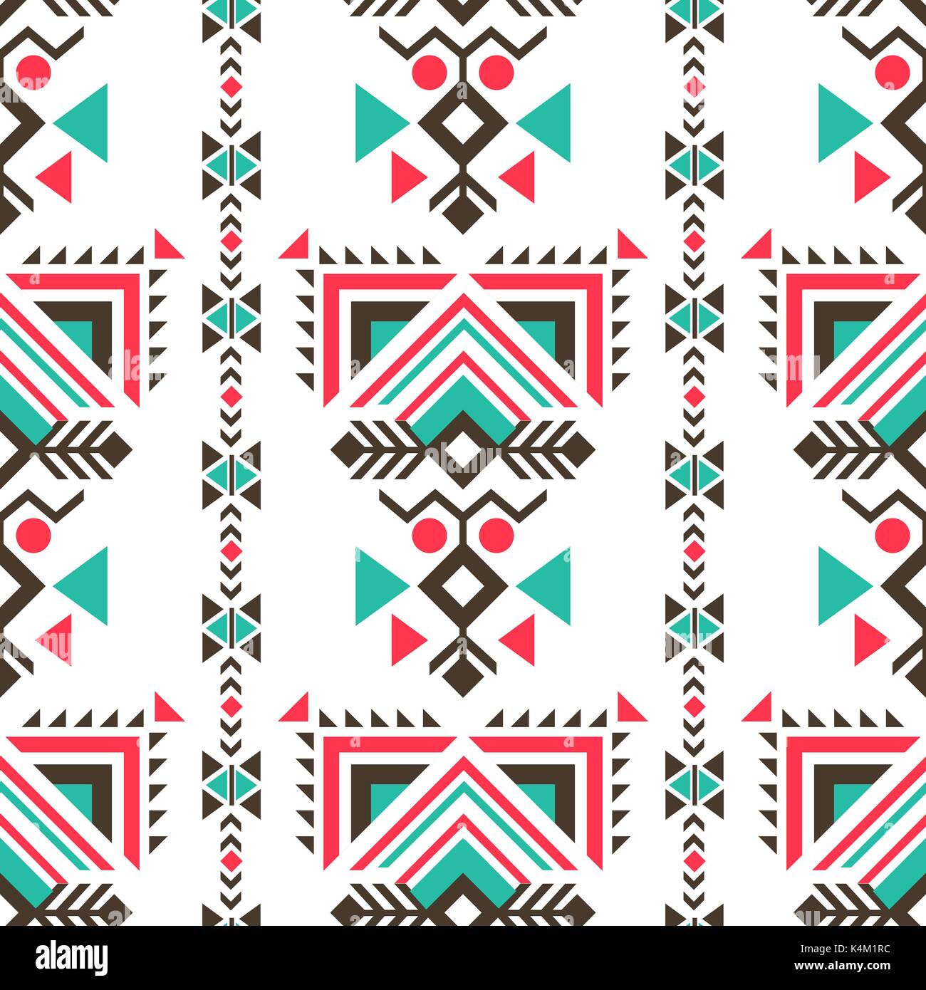 Ornements ethnique Tribal style indien transparente Illustration de Vecteur