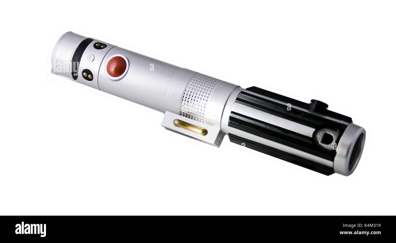 Sabre de lumière Banque D'Images