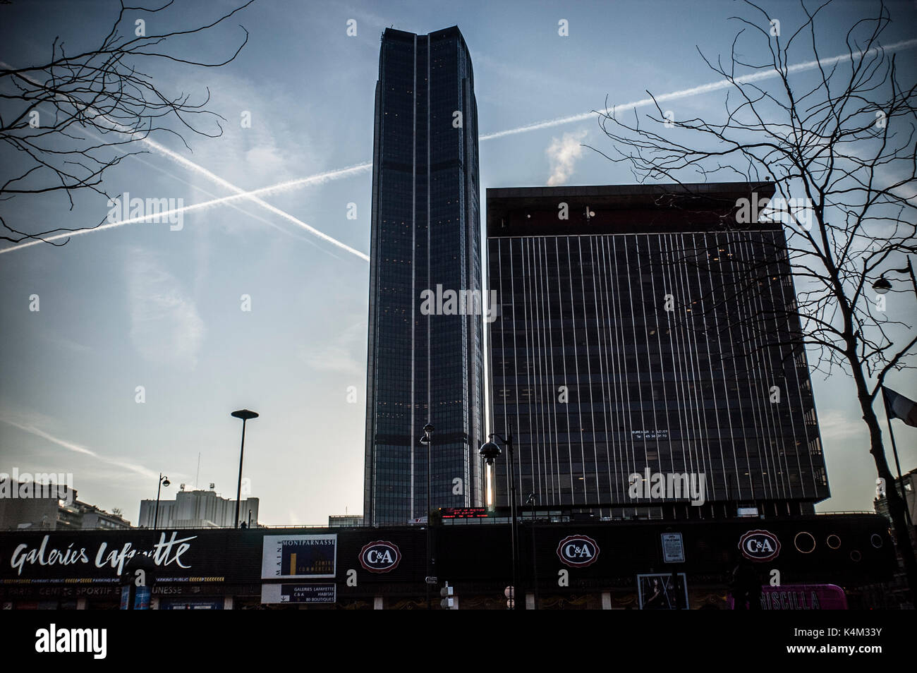 Tour Montparnasse - SHOP CENTER - DEPARTMANT MAGASINS - Paris - PARIS BOUTIQUE SHOPPING - PARIS FRANCE © Frédéric Beaumont Banque D'Images